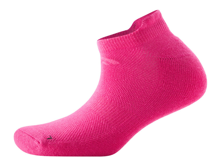 CRIVIT Damen Sport-Sneakersocken, 5 Paar, mit Bio-Baumwolle