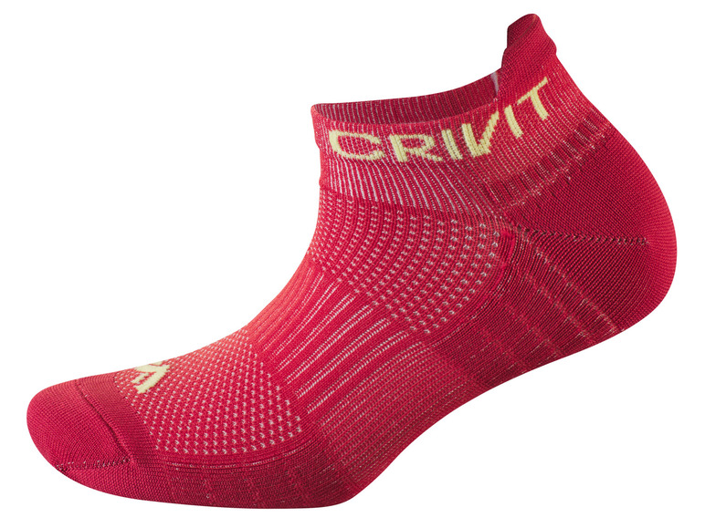 CRIVIT Damen Sport-Sneakersocken, 3 Paar, optimale Passform