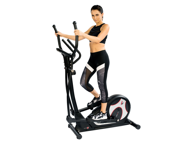 Christopeit Sport Crosstrainer EL 5000 Pro (Empfänger für drahtlosen Pulsmessgurt im Computer enthalten)