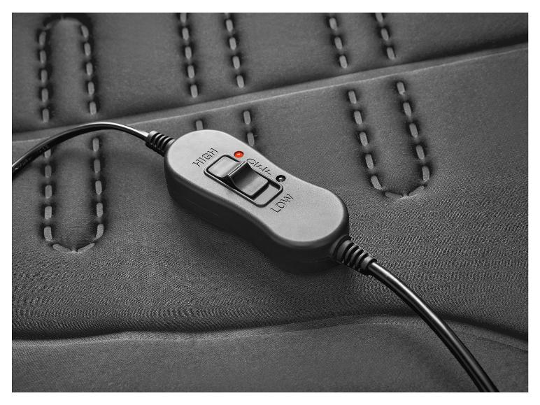 ULTIMATE SPEED® Beheizbare Sitzauflage, mit 2 einstellbaren Heizstufen