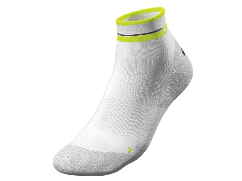 CRIVIT Damen Fahrradsocken, 2 Paar, mit SmartStep-Fußbett