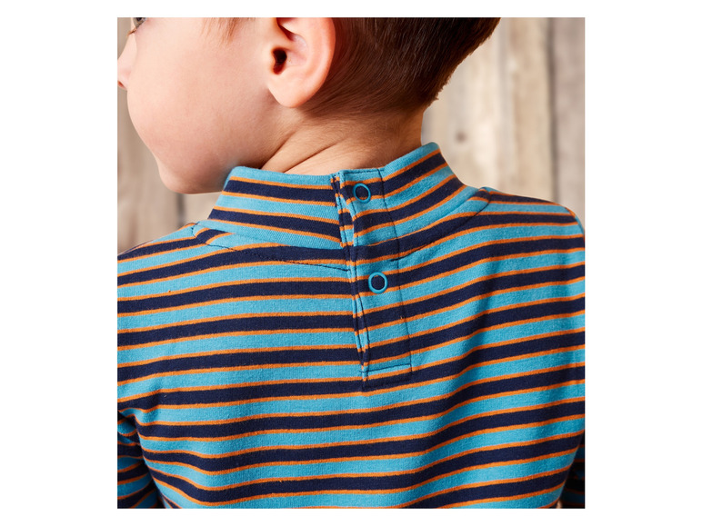 lupilu® Kinder-Thermo-Langarmshirts, mit Bio-Baumwolle, 2 Stück