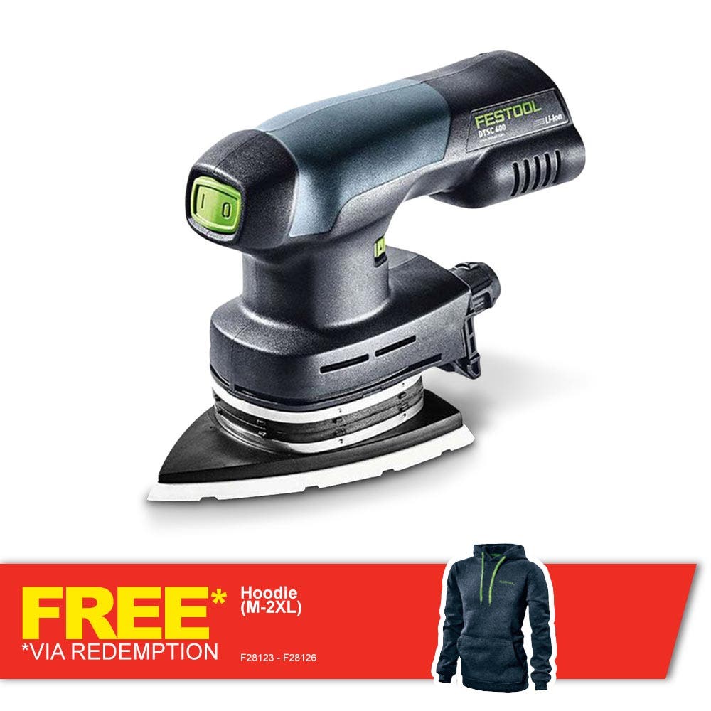 FESTOOL 18V Brushless 2 x 3.1Ah 150mm Iron Head Orbital Sander 575709