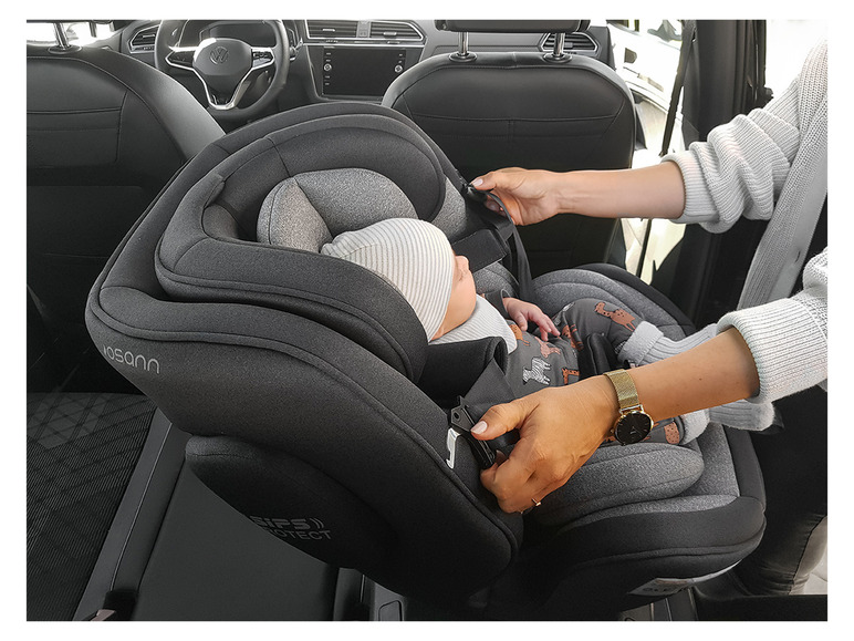 Osann Autokindersitz »Turai360 SL«, 360-Grad-Drehfunktion, grau