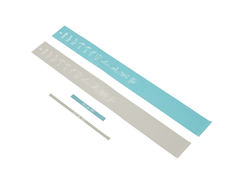 CRIVIT Fitnessbänder-Set, 4-teilig