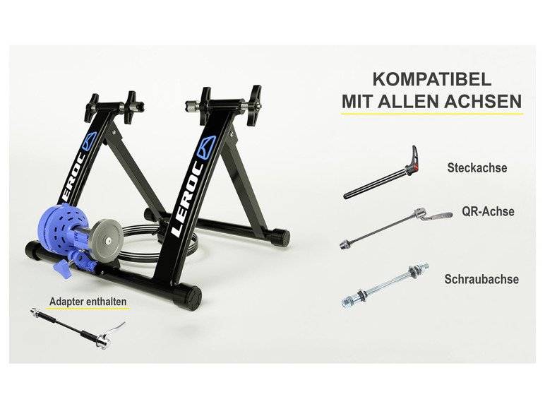 LEROC BIKES Bike Trainer, zusammenklappbar