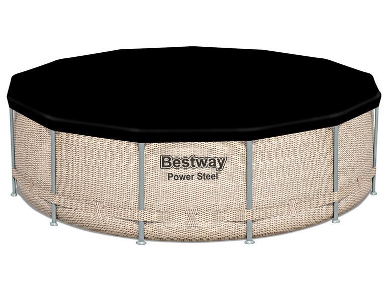 Bestway Frame Pool Komplett-Set mit Filterpumpe Ø 396 x 107 cm