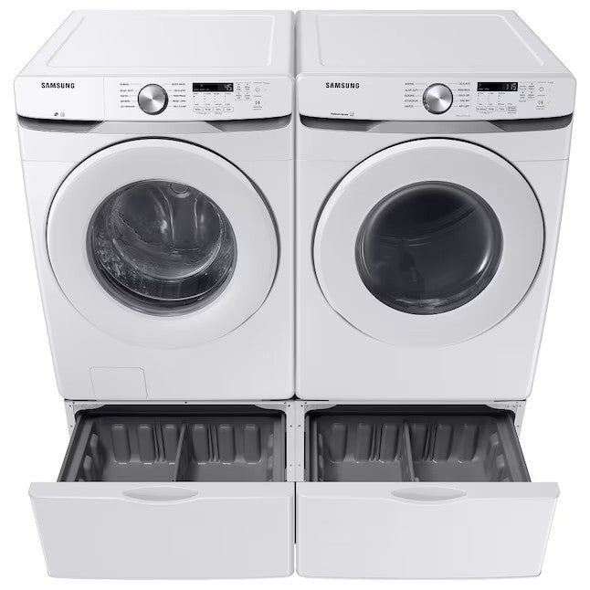 Samsung 4.5-cu ft High Efficiency Stackable Front-Load Washer (White) ENERGY STAR
