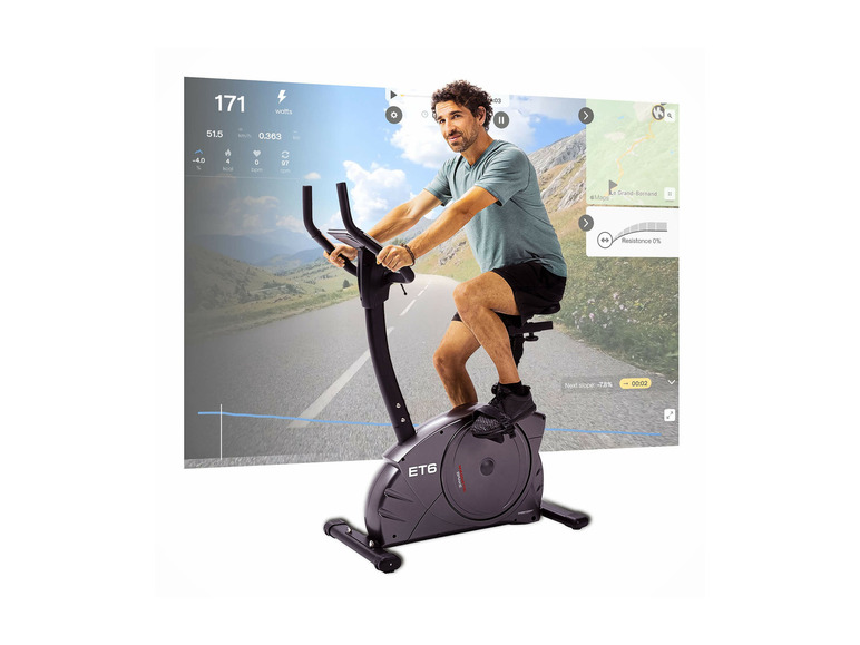 Christopeit Ergometer »ET« 6 inkl. Pulsmessgurt