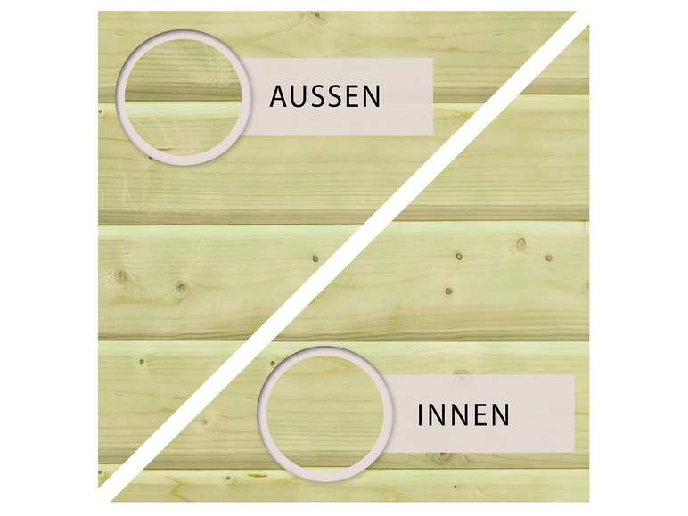 Karibu Karibu Holzpool »Classic«, wahlweise mit Sonnenterrasse