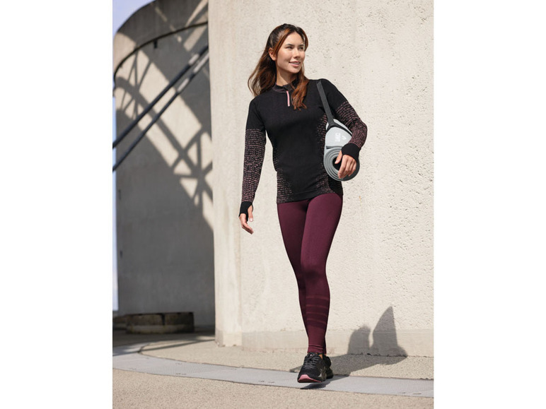 CRIVIT Damen Funktionstights mit extra hohem Bund