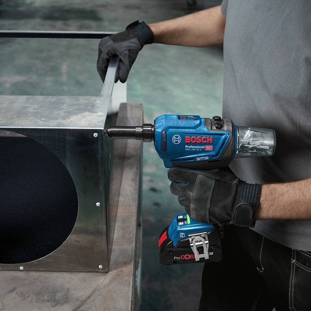 BOSCH 18V 2 x 5.0Ah Rivet Tool Kit 06019K5041