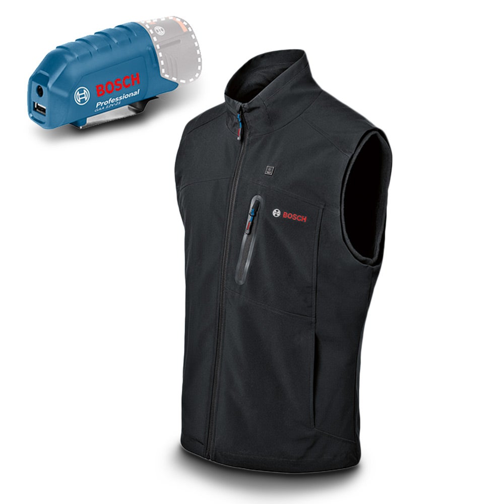 BOSCH 12V Heated Vest Skin - Black 06188000EA