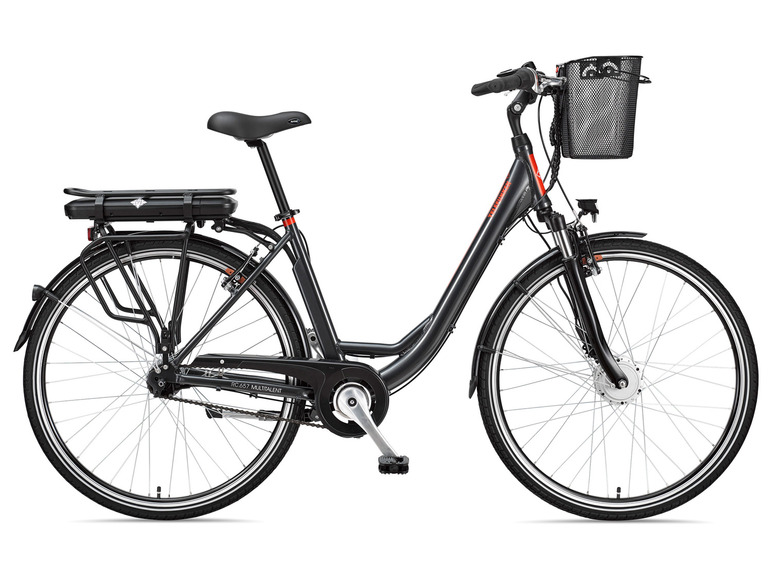 TELEFUNKEN TELEFUNKEN E-Bike »Multitalent RC657-S«, Pedelec, Citybike, 28 Zoll, 100 km Reichweite
