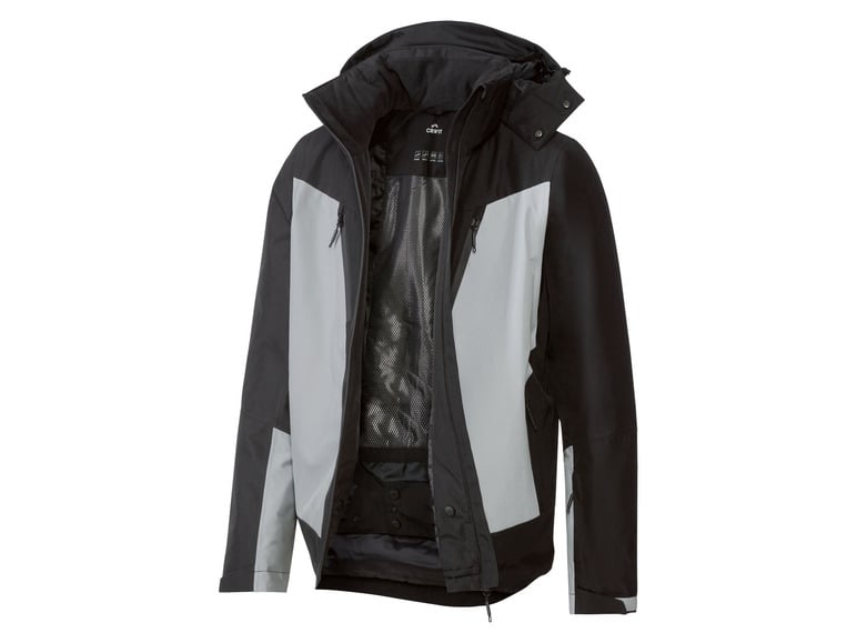 CRIVIT Herren Skijacke mit RECCO ®-Ortungssystem