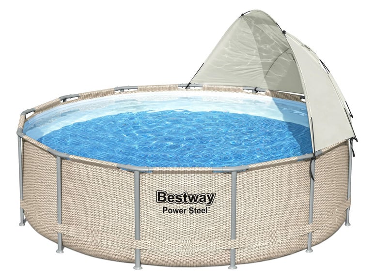 Bestway Bestway Power Steel 396x107cm Pool mit Filterpumpe