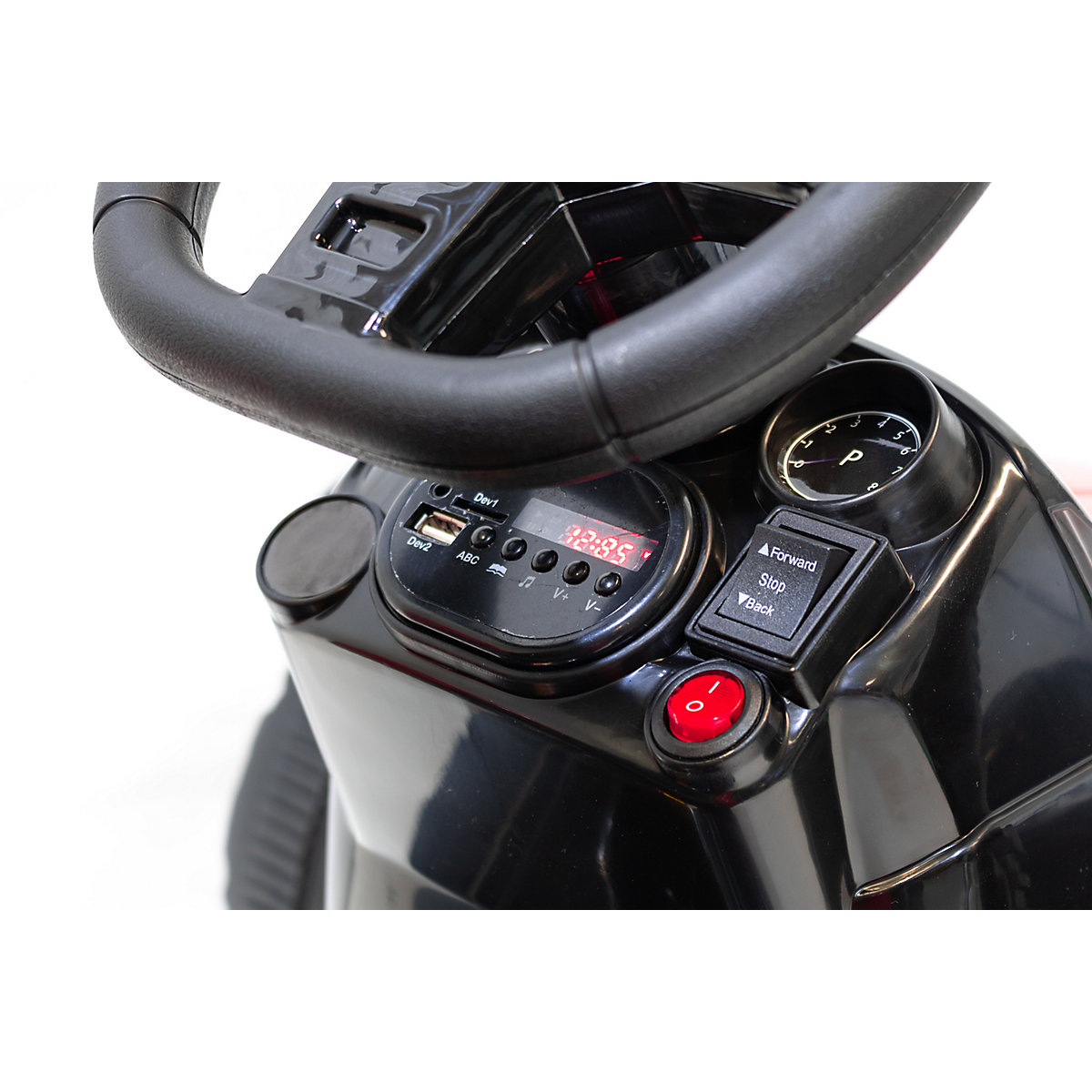 Kidcars Kinder Elektro Traktor 2X30W 12V 7Ah 2.4G RC inkl Anhänger grün