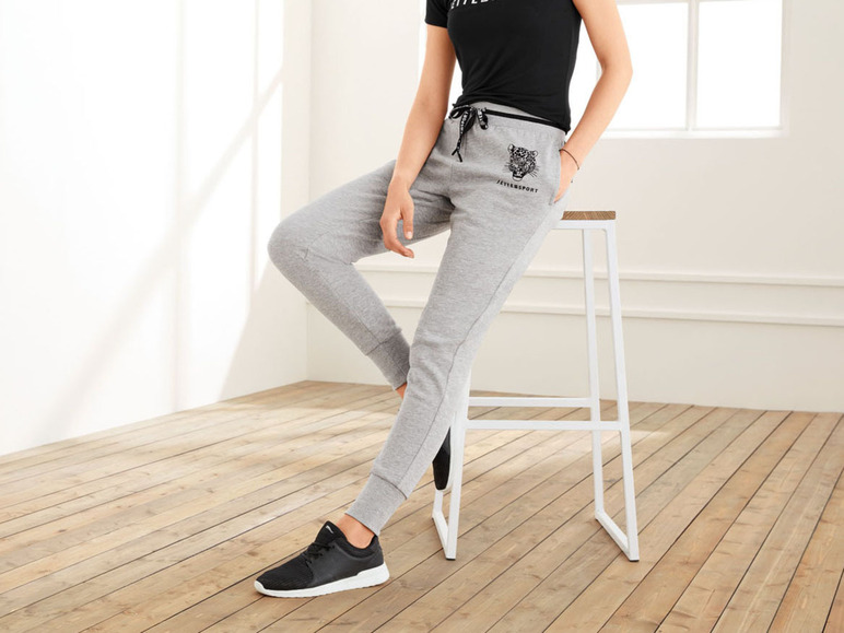 CRIVIT by Jette Sport Damen Sweathose, mit Baumwolle