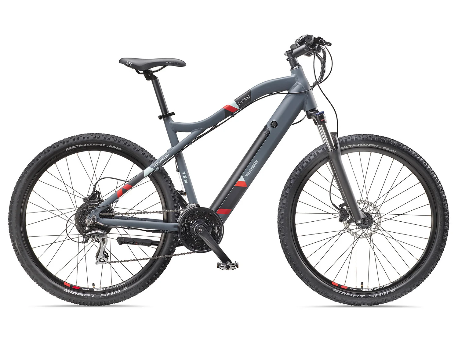 TELEFUNKEN E-Bike Mountainbike »Aufsteiger M922«, MTB, 27,5 / 29 Zoll