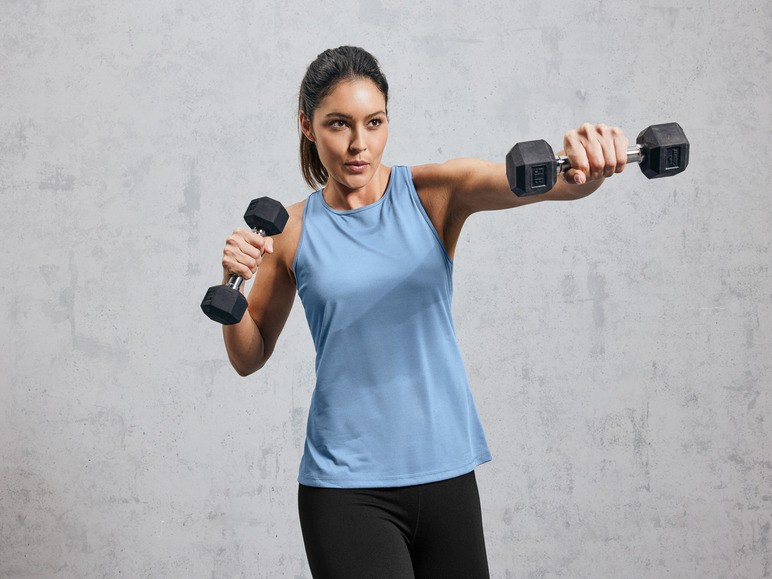 CRIVIT Damen Funktionsstop mit Ringerrücken