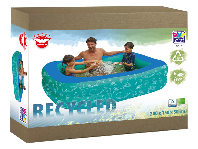 Happy People ECO Family Pool, 2 Ringe, 200 x 150 x 50 cm