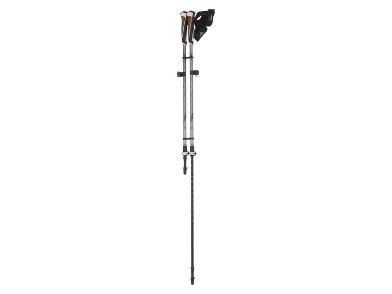 CRIVIT Nordic-Walkingstöcke Carbon, 100-125 cm