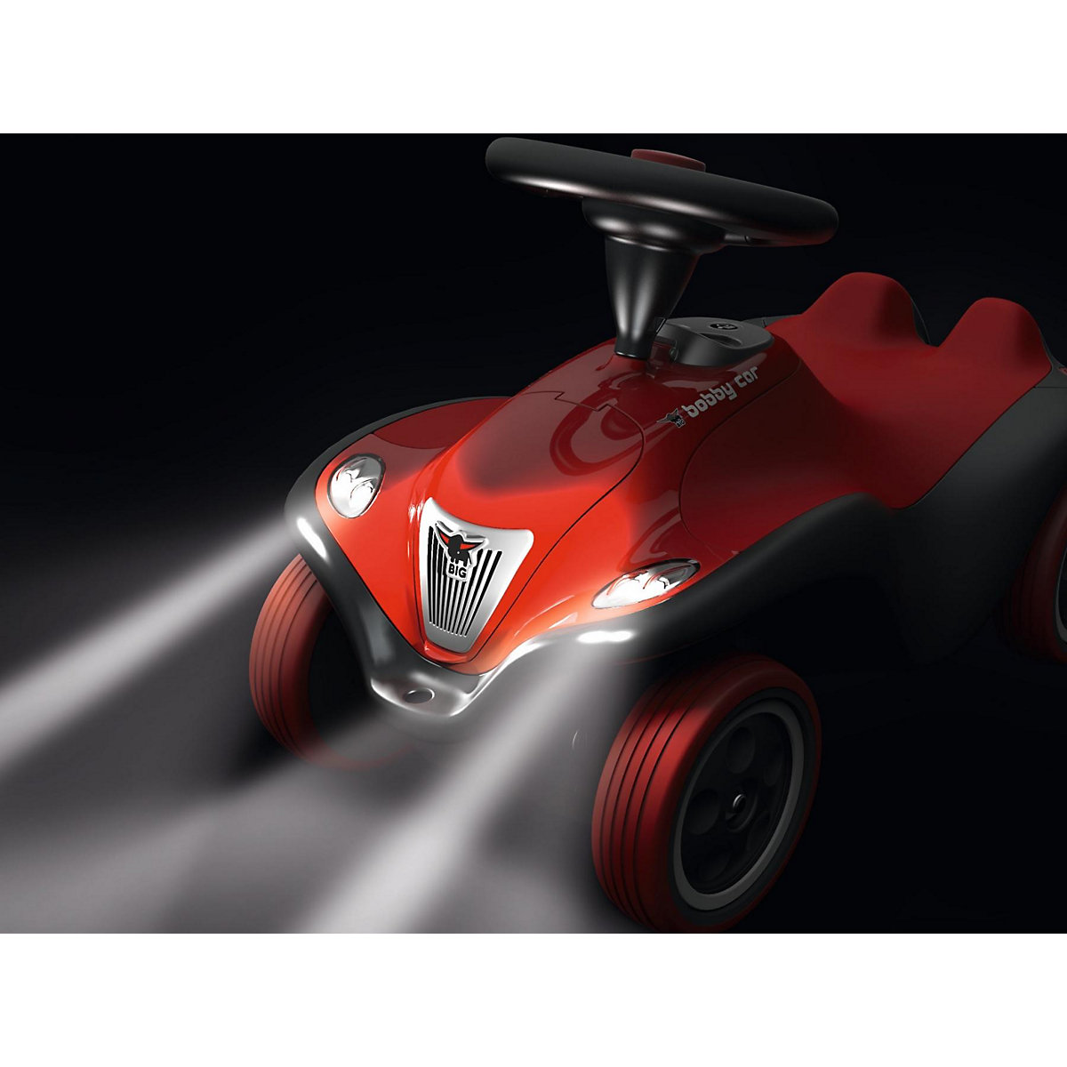 BIG Bobby Car NEXT, rot/schwarz schwarz/rot