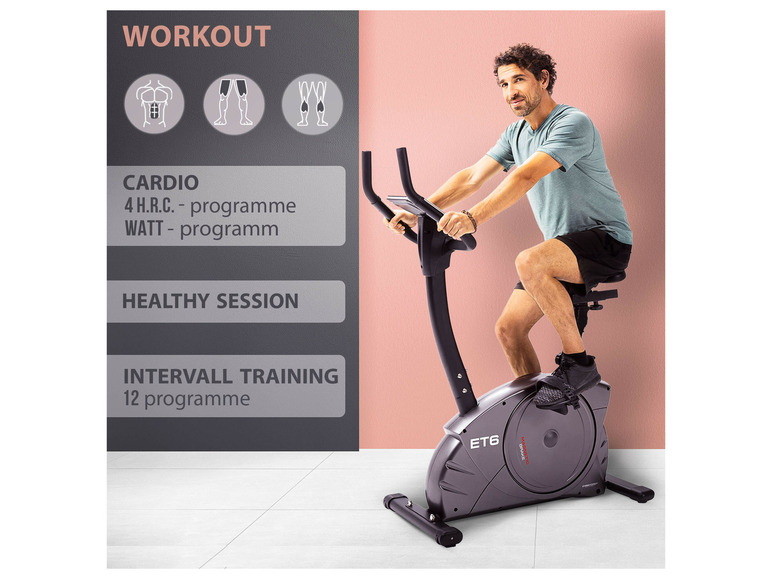 Christopeit Ergometer »ET« 6 inkl. Pulsmessgurt