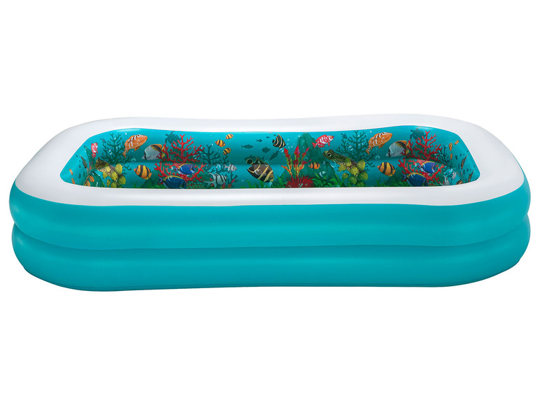 Bestway Family Pool 3D Abenteuer 262 x 175 x 51 cm, eckig