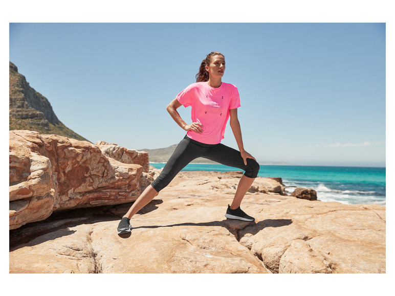 CRIVIT Damen Funktionscapri, schnelltrocknend