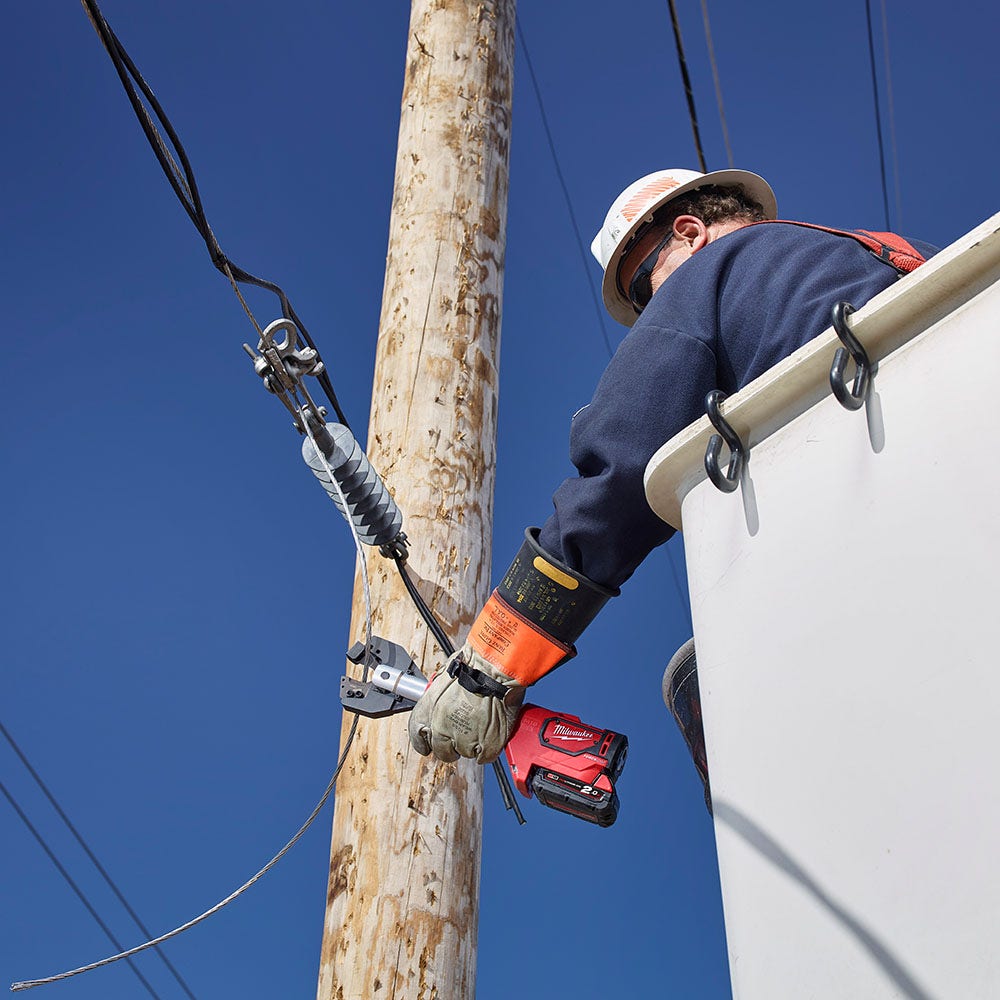 MILWAUKEE 18V 6T FORCE LOGIC Cable Cutter w. Jaw & Blade M18HCC-0C