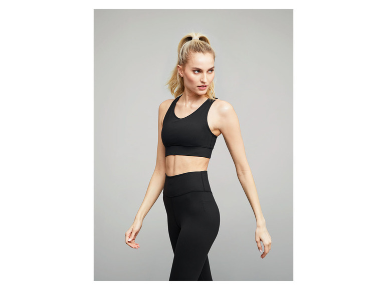 CRIVIT Damen Sportbustier, Medium-Level, mit formendem Effekt