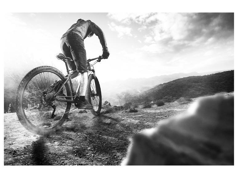 CRIVIT Memory-Foam-Sattelbezug, mit Anti-Rutsch-Unterseite