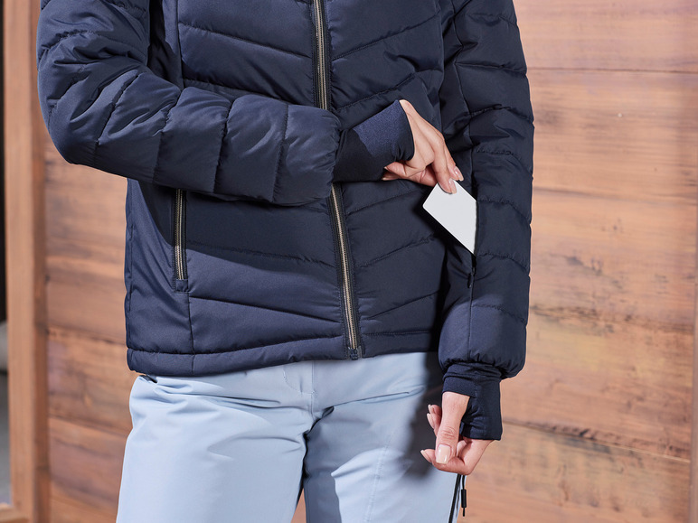 CRIVIT Damen Skijacke, wasserabweisendes Obermaterial