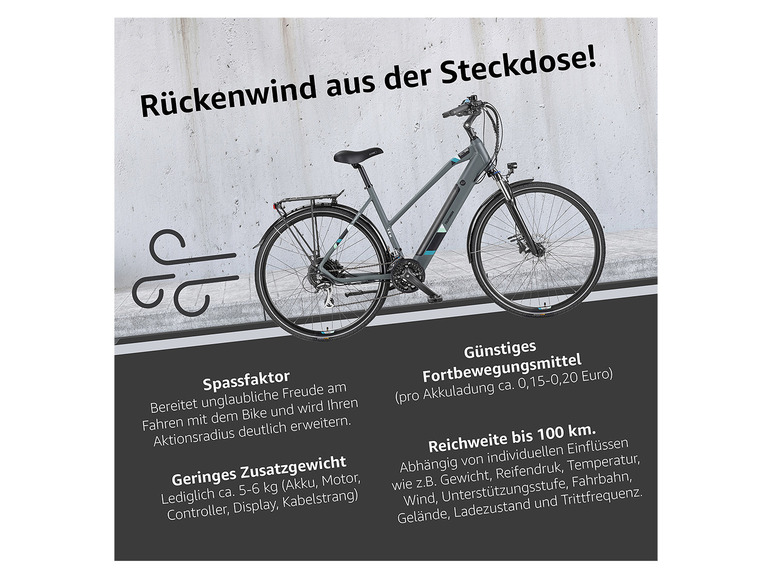 TELEFUNKEN E-Bike Trekkingrad »XC940 Expedition«, 28 Zoll