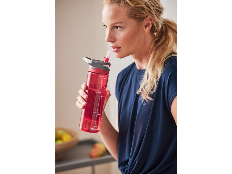 CRIVIT Damen Funktionsshirt, modisch weit und kürzer geschnitten