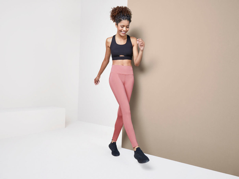 CRIVIT Damen Funktionstights, Schlüsseltasche im Bund