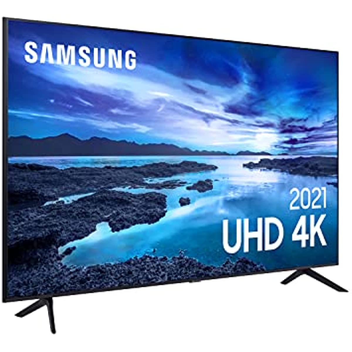 Smart TV LED 55' 4K UHD Samsung UN55AU7700 - Wifi, HDMI