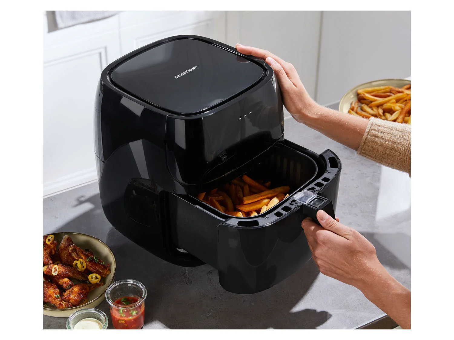 SILVERCREST® KITCHEN TOOLS hot air fryer »XL SHFD 2150 A2«, 2150 W