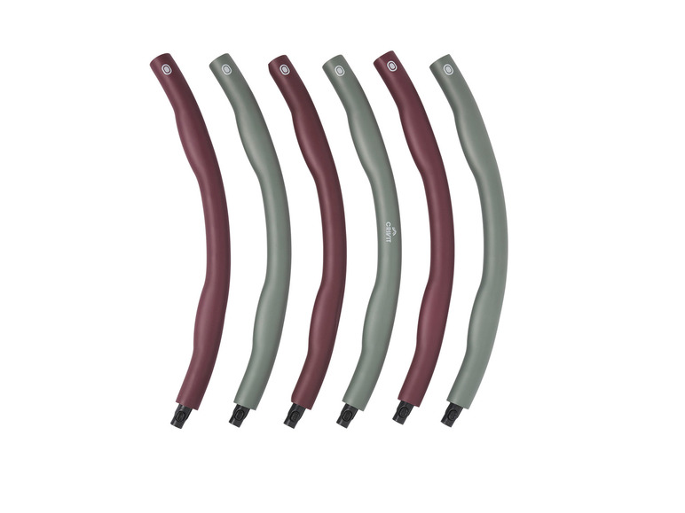 CRIVIT Hula-Hoop-Reifen, 6-teilig