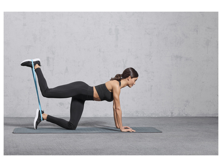 CRIVIT Fitnessbänder-Set, 4-teilig