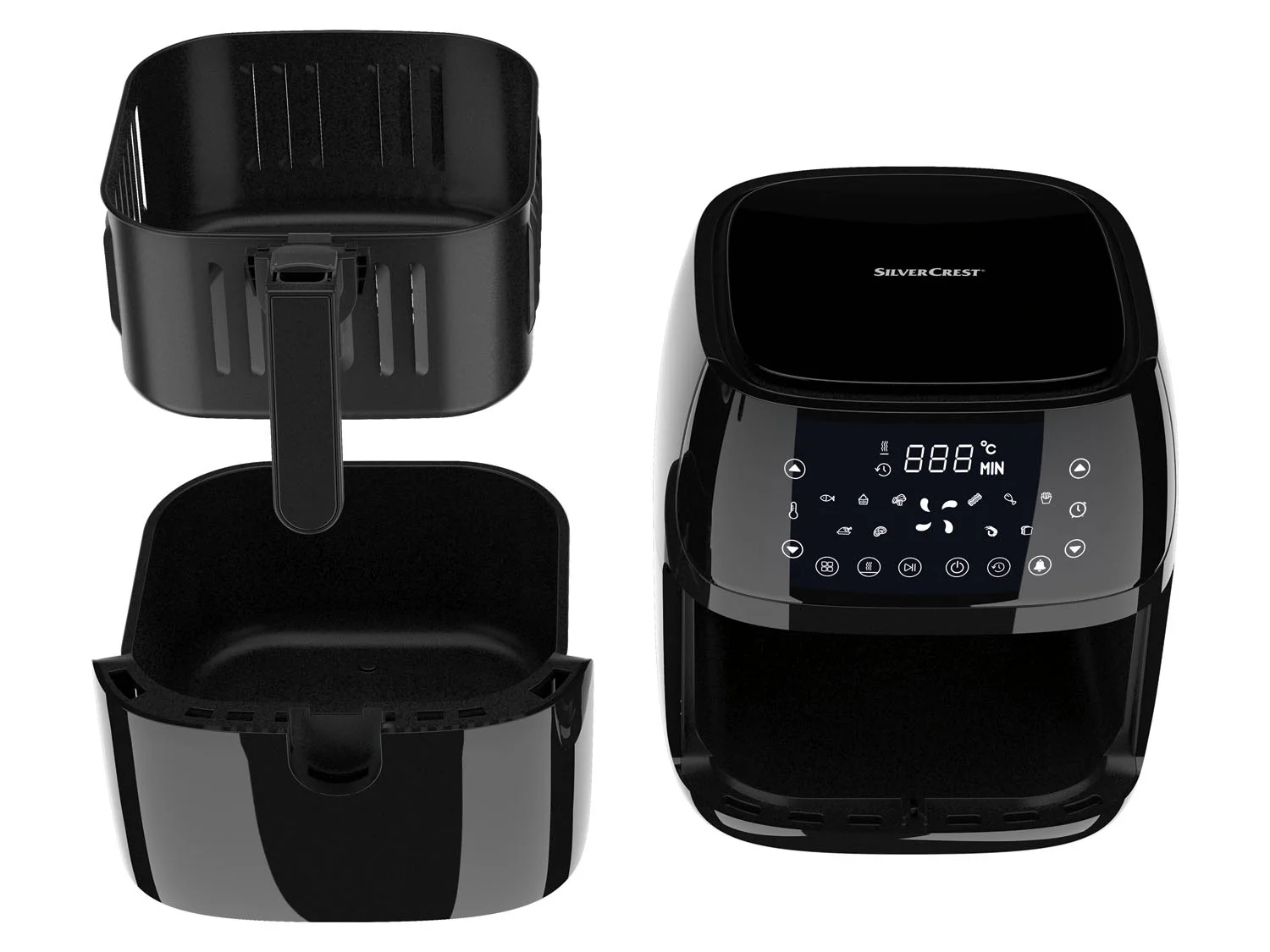 SILVERCREST® KITCHEN TOOLS Hot Air Fryer »XL SHFD 2150 A2«, 2150 W