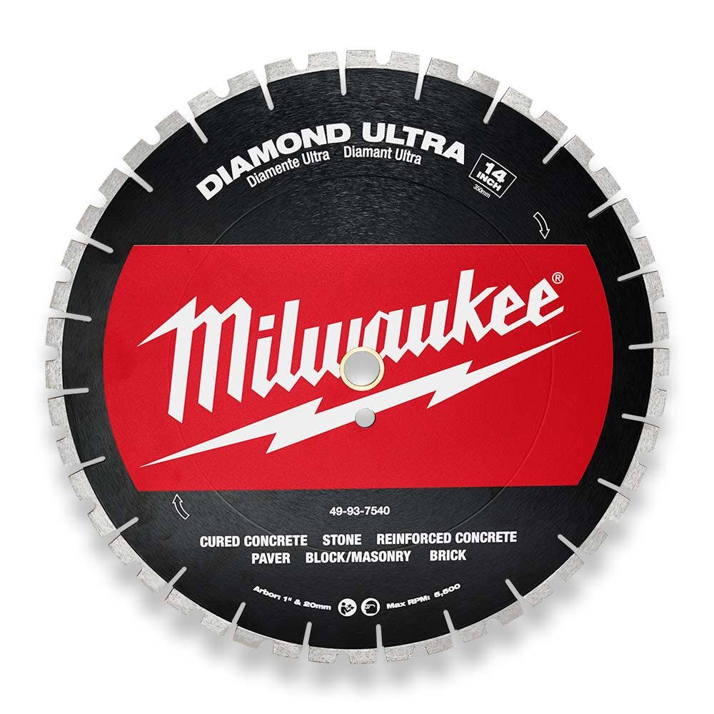 MILWAUKEE 350mm (14") Diamond Ultra Segmented Blade 49937540
