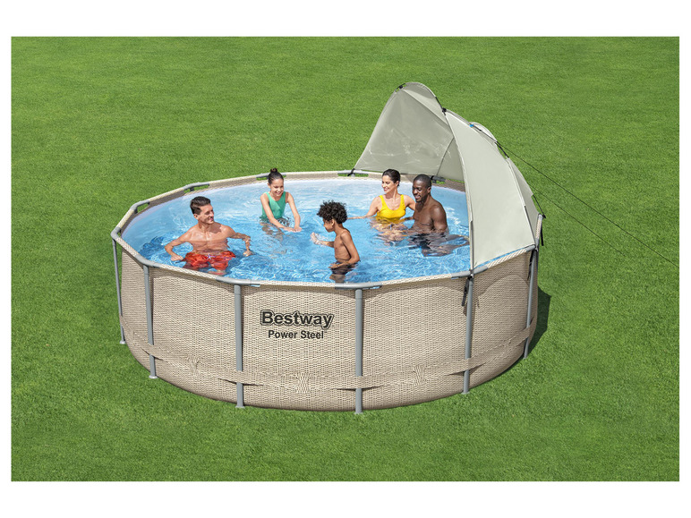 Bestway Bestway Power Steel 396x107cm Pool mit Filterpumpe