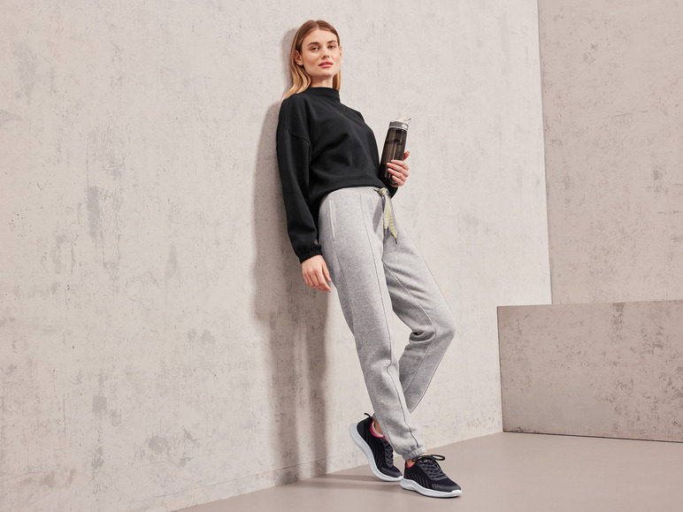 CRIVIT by Jette Sport Damen Sweathose, angeraute Innenseite