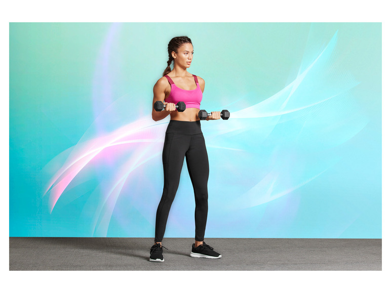 CRIVIT Damen Funktionstights mit dynamischer Kühltechnologie