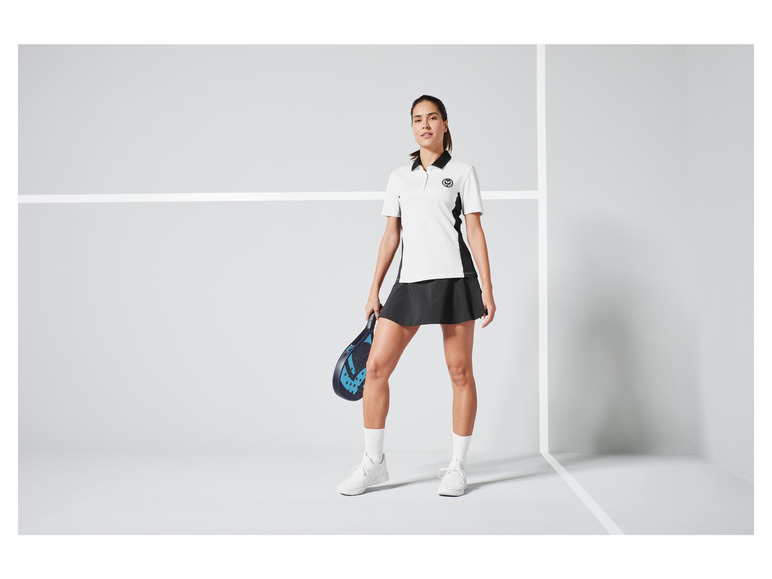 CRIVIT Damen Funktionspolo, atmungsaktive Struktur