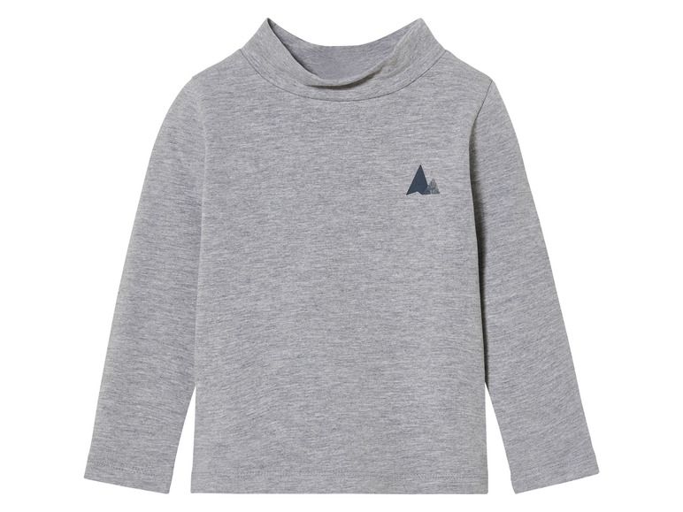 lupilu® Kinder-Thermo-Langarmshirts, mit Bio-Baumwolle, 2 Stück