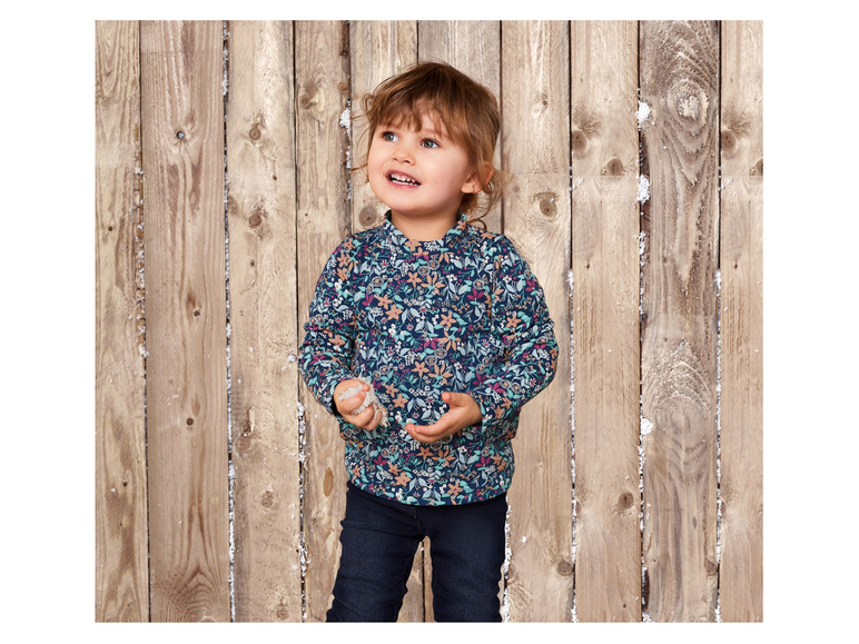 lupilu® Kinder-Thermo-Langarmshirts, mit Bio-Baumwolle, 2 Stück