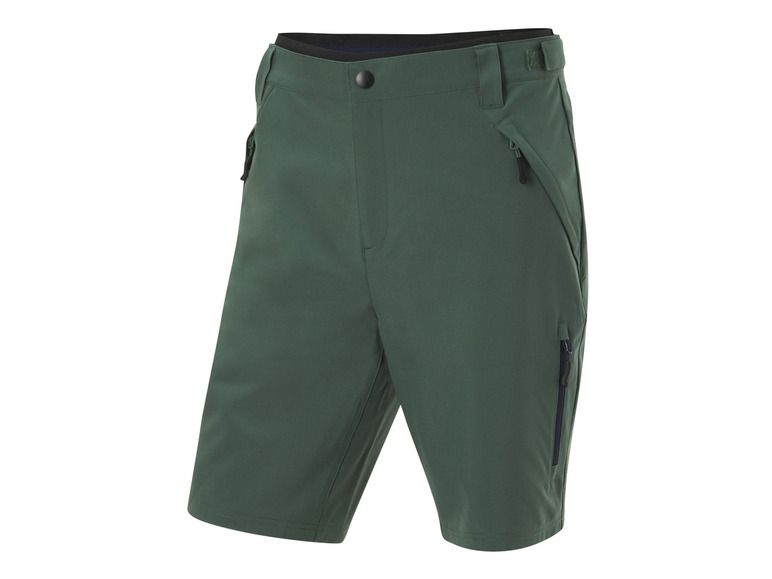 CRIVIT Herren 2-in-1-Funktionshose mit Sitzpolster